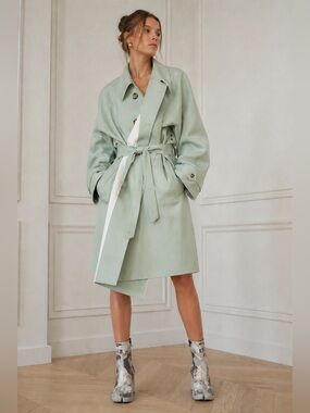Maison Margiela SS17 Runway Trench Coat – Opening Look – Polyurethane – Rare
